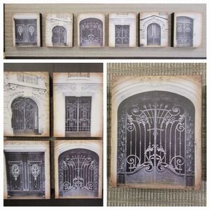 Wall plaques X 6 [ SET ]